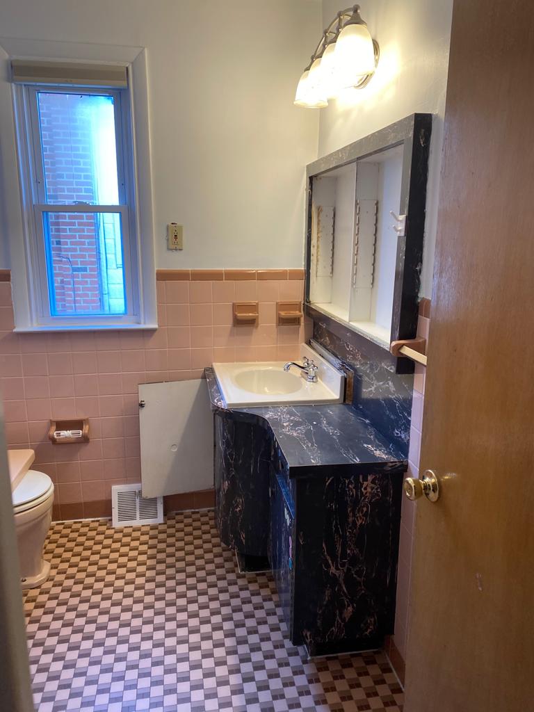 Bathroom Remodeling Sink Before